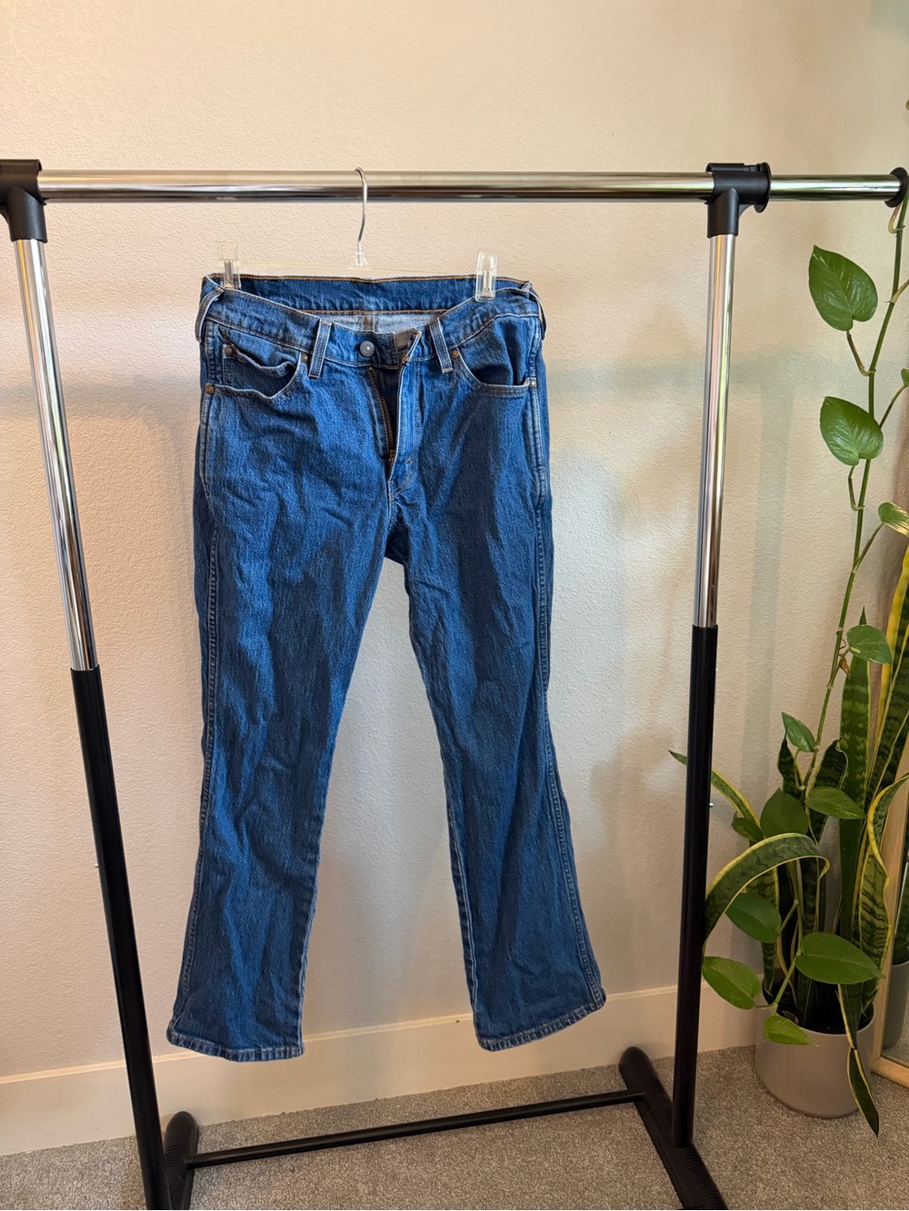 Levi's Blue Boot Cut Jeans